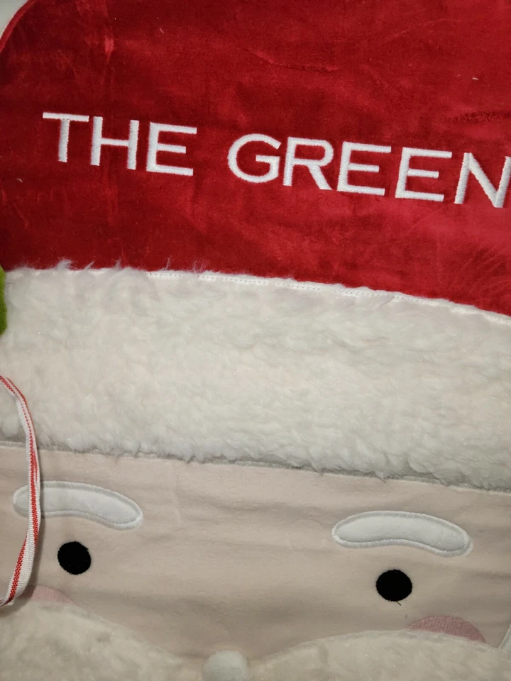 Pottery Barn Kids Santa Face Christmas Countdown Advent Calendar Mono THE GREENS - Image 2 of 4