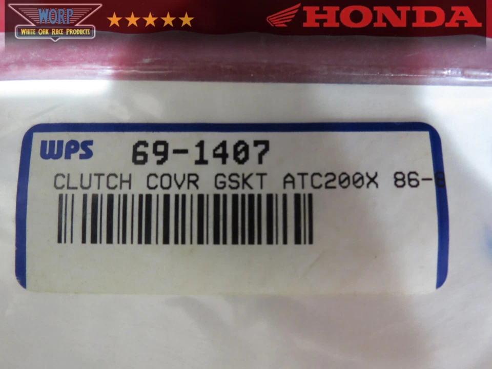 NUEVO PEINADO 1986-1987 HONDA ATC200X CUBIERTA EMBRAGUE JUNTA LATERAL DERECHA N14052 Foto 3 de 3