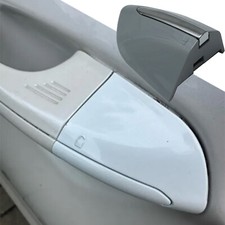1 pieza para Ford Mondeo 13-20 Edge 15-21 manija de puerta delantera izquierda cerradura tapa cubierta