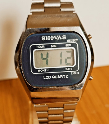 SHIVAS LCD ,  ähnl CASIO LCD Vintage 80er Jahre