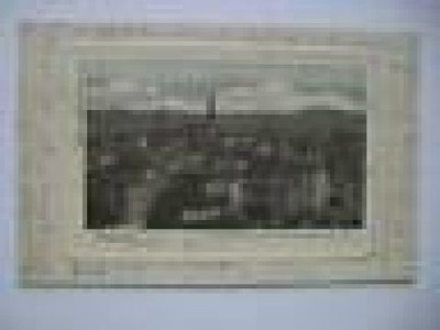 Postcard Giessen total view of Starkenburg pub 1904