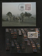 2x maximum card with first day 1991 - occasions see description!