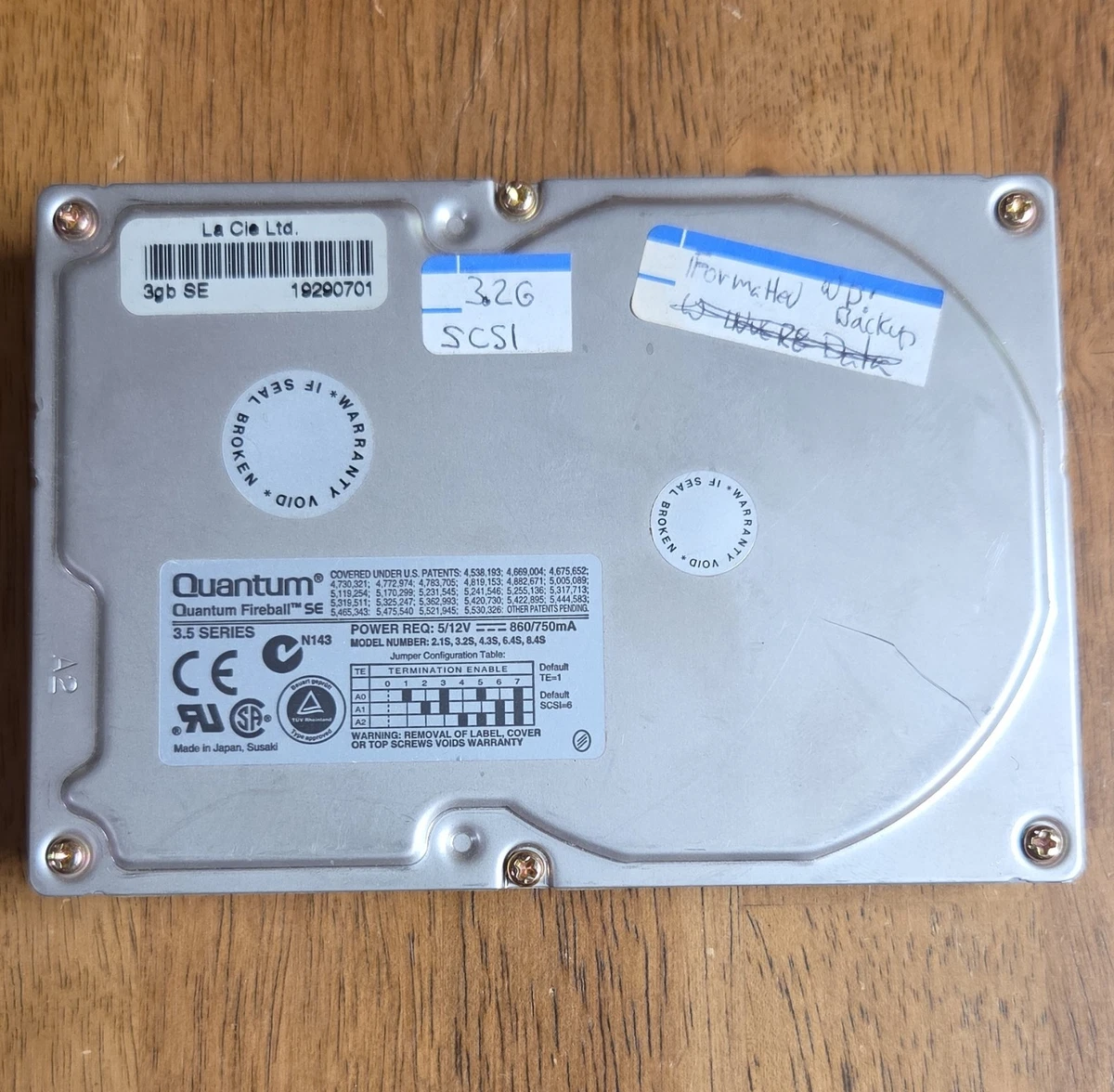 Quantum Hard Drives for sale | eBay