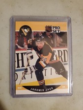 1990-1991 Jaromir Jagr NHL Pro Set Rookie Card (RC) #632. rookie card picture