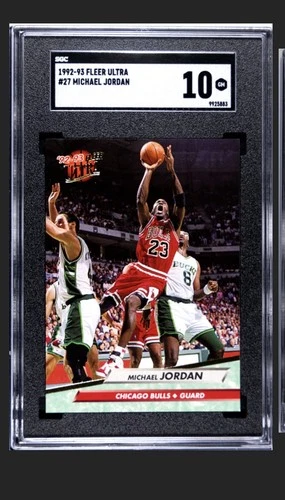 1992-93 Fleer Ultra Michael Jordan #27 SGC 10 GEM MINT Chicago Bulls