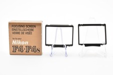 MINT Nikon Type B Type F Focusing Screens for F4 F4S F4E w/ F Case JAPAN