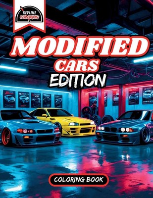 Revline Coloring Modified Cars Edition Car Coloring Book Revline Coloring Buch
