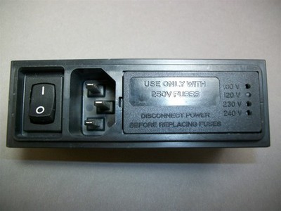NOS - Corcom 6VM4SC AC Power Entry Module 6 AMP 100 to 250 VOLT AC