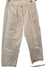 AYR Woman's "The Recess " High Rise Stretch Twill Pleated Pants Size 32 - NWOT