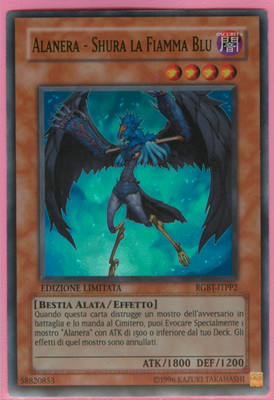 ALANERA - SHURA LA FLAMMA BLU (Blackwing Blue Flame) Super R   RGBT ITPP2   Lim
