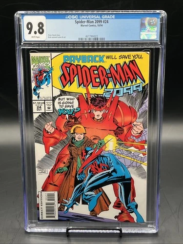 Spider-Man 2099 #24 (Marvel Comics October 1994) CGC Graded 9.8 White Pages