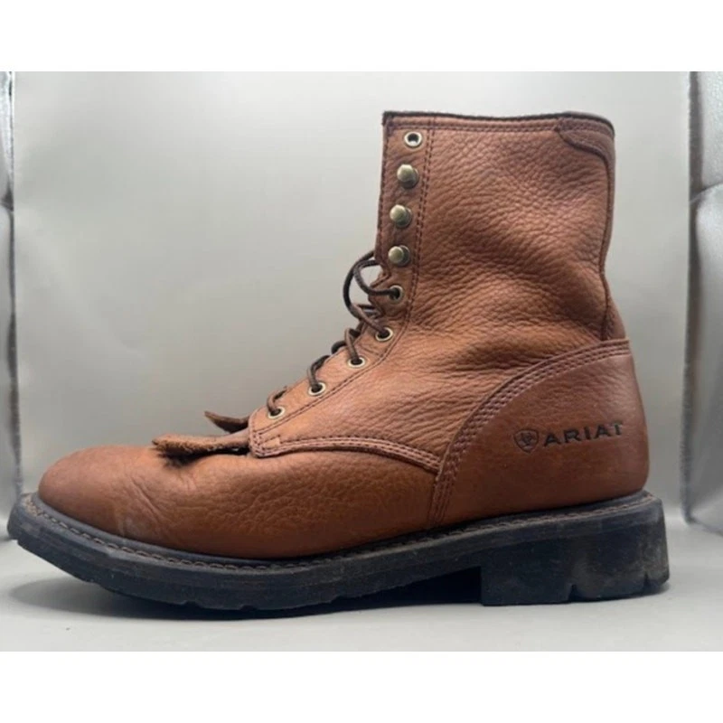 Ariat Men's Cascade Composite Toe Brown Work Boot 10002420 (37180) – Size 10 D - Image 2 of 4