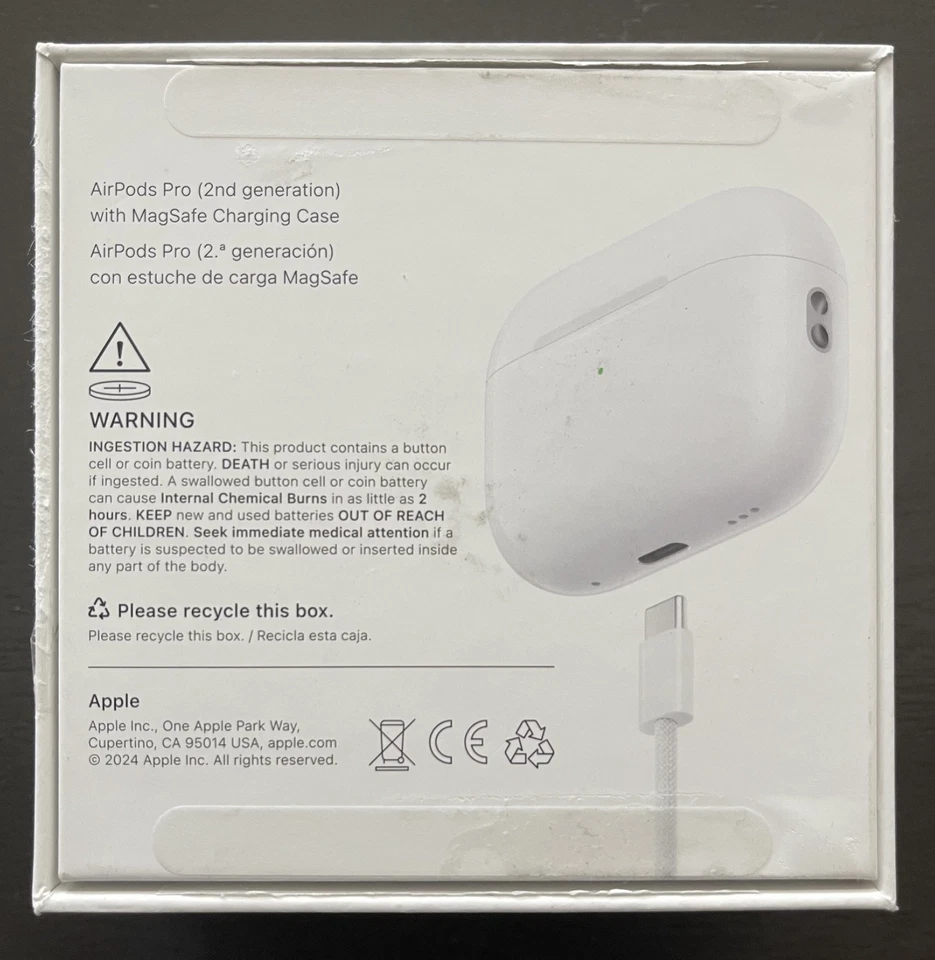 Apple AirPods Pro 2nd Generation Authentic with MagSafe Apple Warranty - Image 2 of 4