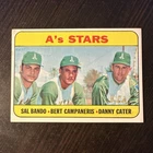 1969 TOPPS #556 A'S STARS OAKLAND ATHLETICS VG-EX *Hot Corner Vintage*