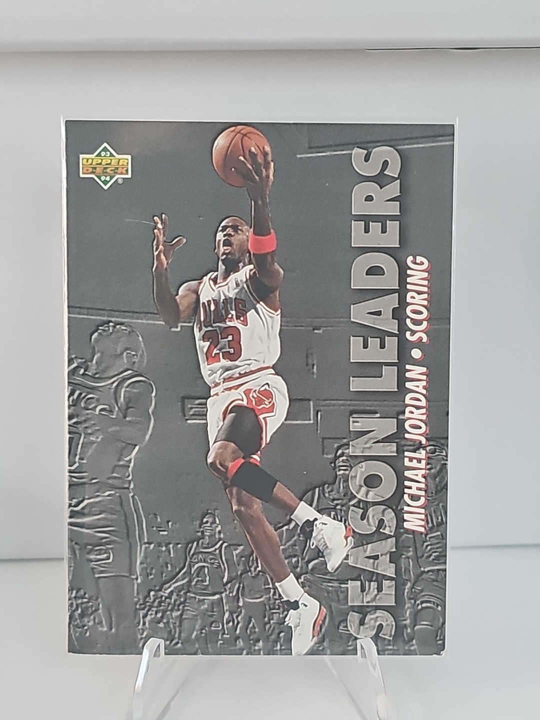 1993-94 Upper Deck - Season Leaders Michael Jordan #166