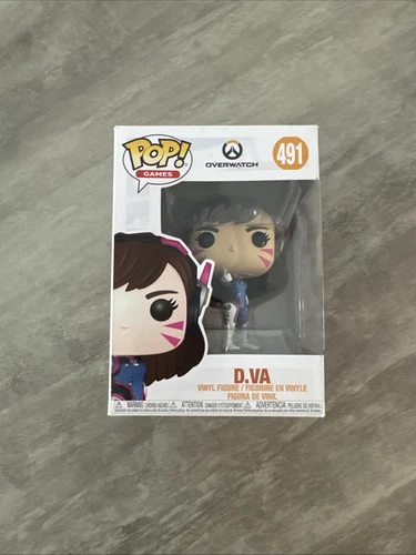 Funko Pop! Overwatch #491 Action Vinyl Figure Toy - D.VA