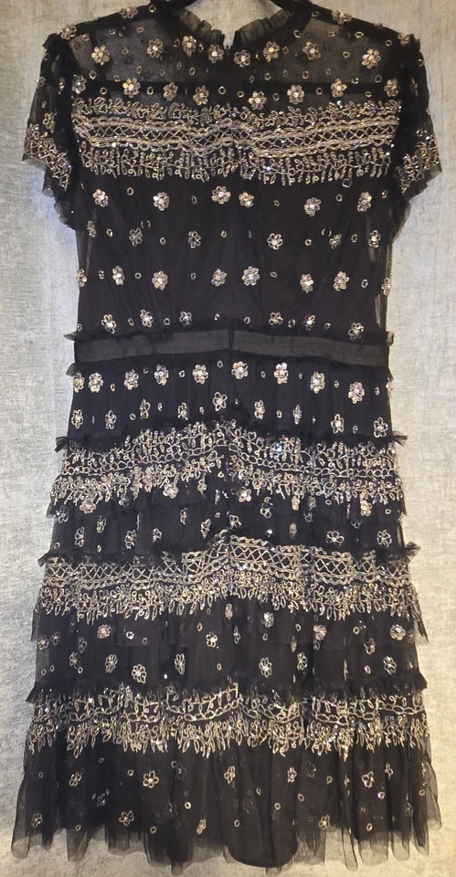 Needle & Thread Women's Sequin Maxi Dress UK Size 10 - Image 3 of 4