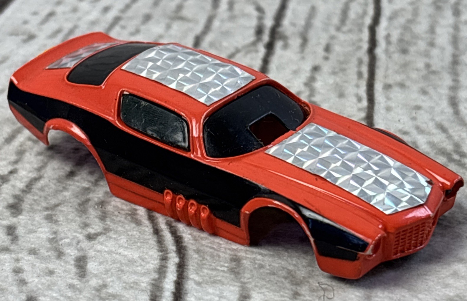 Vintage 1970s Tyco Pro HO Slot Car Chevy Camaro Funny Car Body Only