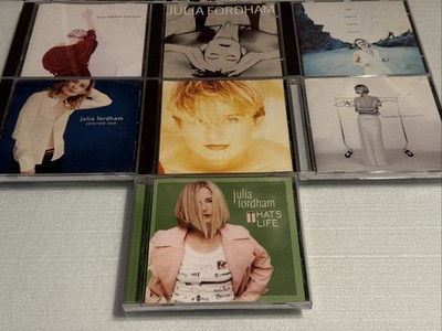 JULIA FORHAM 7 CD LOT - PORCELAIN FALLING FORWARD THAT'S LIFE CONCRETE LOVE...