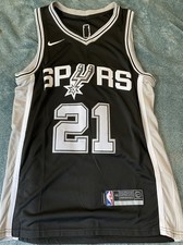 san antonio spurs Nike SwingMan #21 Duncan Jersey Size 44 NWOT