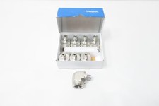 Box Of 8 Swagelok SS-400-8-12 Stainless Pipe Elbow 1/4in Tube X 3/4in Npt