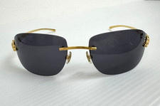 Cartier Rimless Panthere Sunglasses Eyewear Gold Body Only Authentic 140944