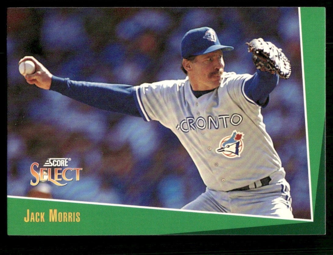 1993 Select Jack Morris Toronto Blue Jays #158