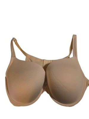 Cacique Beige Underwire Bra Sz 48DD