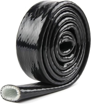 1/2'' 5/8'' 3/4'' 1'' Heat Shield Fire  Armor Sleeve Silicone Coated Heat Protection