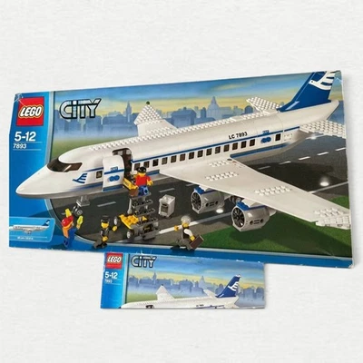 LEGO City 7893 aviones de pasajeros vehículos avión aeropuerto bloques de con... - Imagen 1 de 4