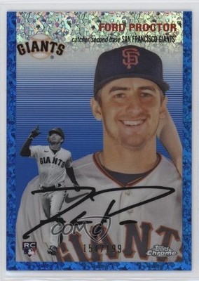 2023 Topps Chrome Platinum Anniversary 154/199 Ford Proctor #169 Rookie RC lh0