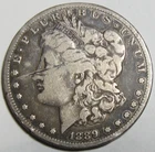 1889-CC Morgan Silver Dollar - Fine Details - #10707