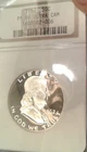 1962 Proof Franklin Half Dollar NGC PR66 ULTRA CAMEO