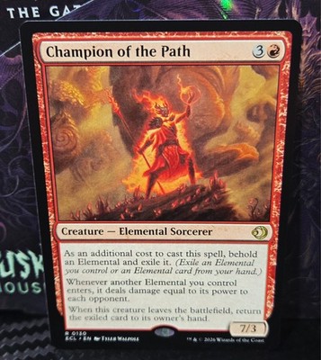 magic the gathering - Champion of the Path - Creature - Elemental Sorcerer -Rare