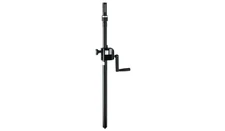 K&M 21340 Adjustable Speaker Pole with Hand Crank and Ring Lock