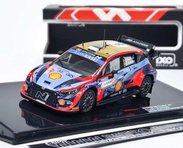 Hyundai I20 N Rally1 #8 O.Tanak/M.JäRveoja Wrc Rallye Sardinien 2022 Ixo 1:43-image
