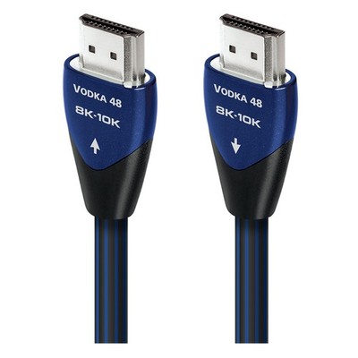 AudioQuest Vodka 48 8K-10K 48Gbps High Speed PVC HDMI Cable - 9.84 ft. (3m)