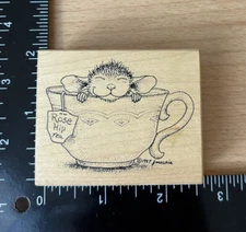 House-Mouse - Stampa Rosa -  Rubber Stamps - 1999 - 293E Feeling Rosy Maxwell