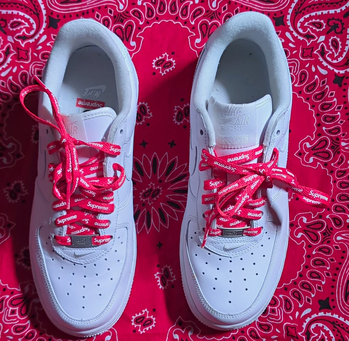 Nike Air Force 1 Supreme White - огромный выбор по лучшим ценам | eBay