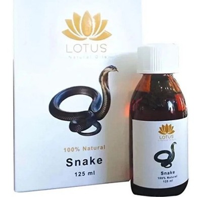 Lotus Snake Oil 100% Natural Hair Treatment   Anti Hair Loss- Strengthens 125 Ml