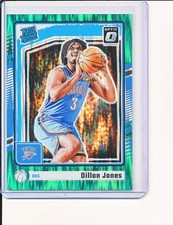 2024-25 Donruss Optic Dillon Jones Rated Rookie Green Shock RC 139/149  -JM