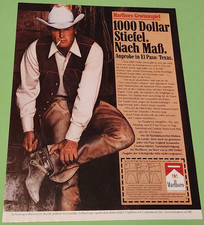33. Marlboro Zigaretten Cowboy Werbeanzeige Werbung Reklame 1983
