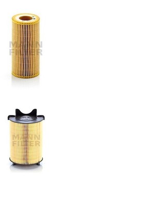 MANN-FILTER Inspektionspaket Filtersatz M Filtereinsatz für PASSAT 3C2 VW GOLF 5