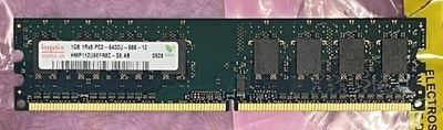Hynix 1GB IRx8 PC2-6400U-666-12 Arbeitsspeicher. Ref00212