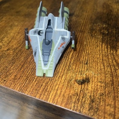 RARE Vintage Star Wars Titanium Squadron A-Wing Starfighter Micro Machines