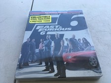 Fast Furious 6 Steelbook Blu ray Brand New