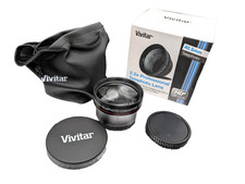 Vivitar 40.5mm 2.2x Professional Telephoto Lens with Bag and Caps