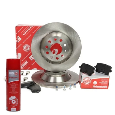 Kit disques + plaquettes + nettoyant arrière pour AUDI A6 C6 (Avant) - Photo 1/2