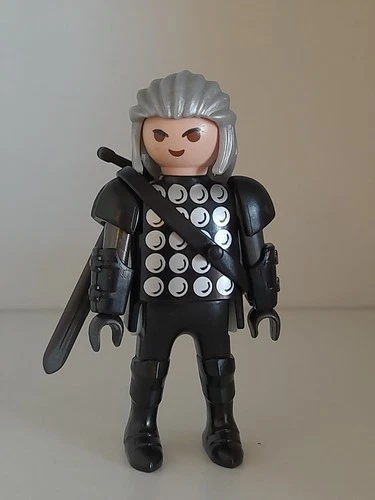 Playmobil character series the witcher Geralt de riv cinema TV COLLECTOR