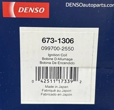 5 bobinas de encendido DENSO 673-1306 90919-02240 Toyota Scion 1.5L miniatura 4